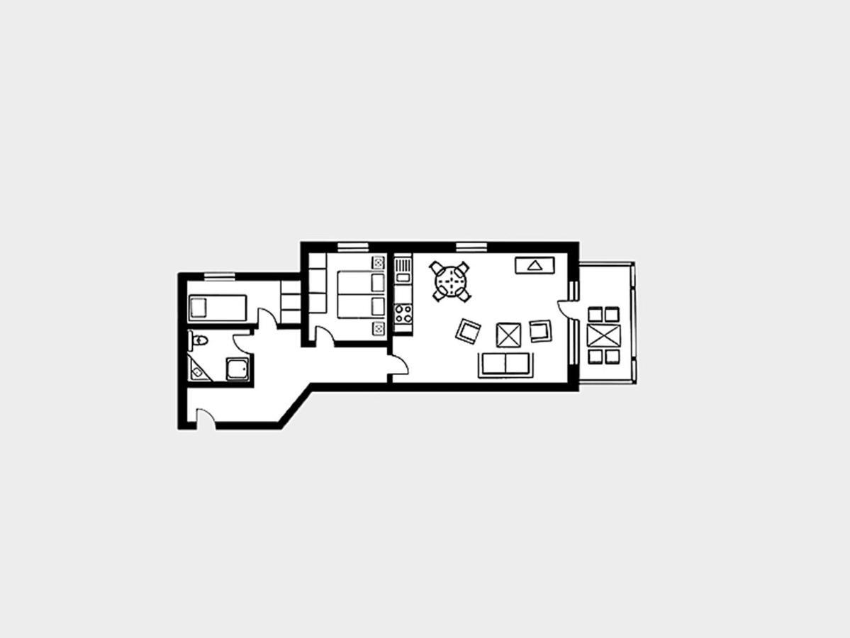 Strandvillen Binz - Ferienwohnung Mit Meerblick, 1 Schlafzimmer Und Balkon Sv-769 Ngoại thất bức ảnh